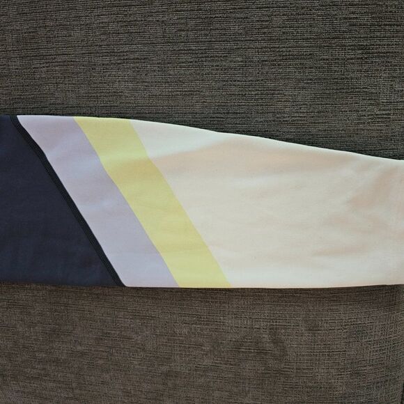 NWT Peloton Women's Navy White High Rise Colorblock Legging Size S - Picture 12 of 14